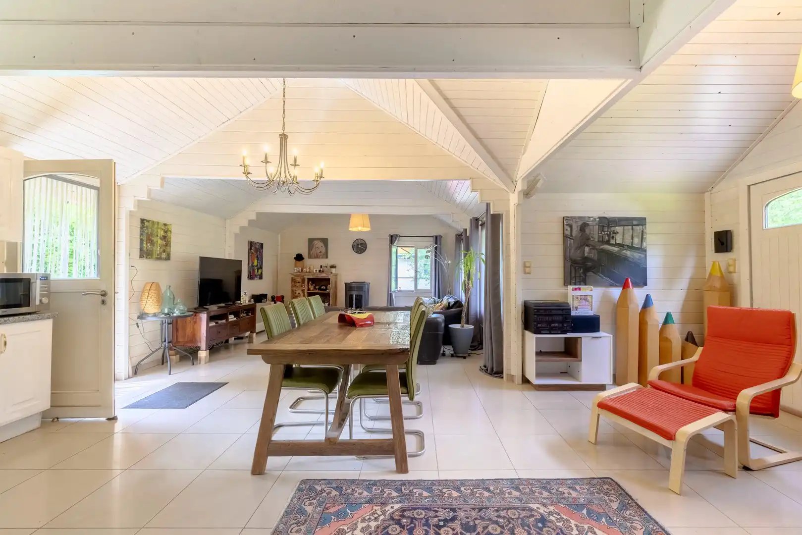 Instapklare bungalow  (vakantiewoning) op een prachtig perceel in het groen te Herselt! foto 7