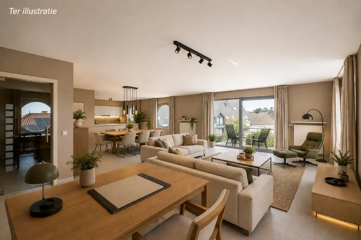 Appartement met 3 slaapkamers en garage in Haaltert foto 4