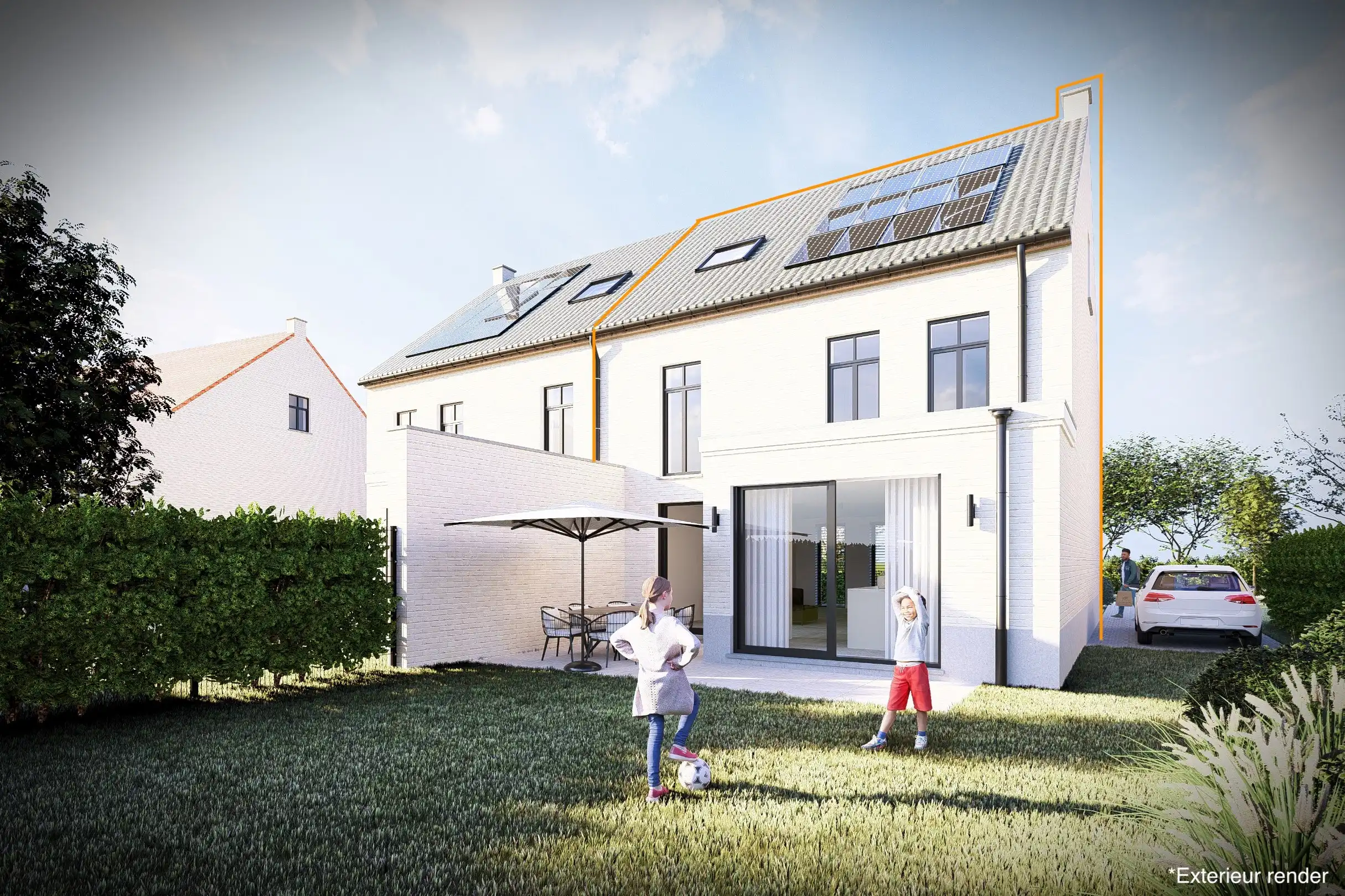 Nieuwbouwwoning, exclusieve ligging, 3 slpk, op zonnig perceel van 524m² foto 8