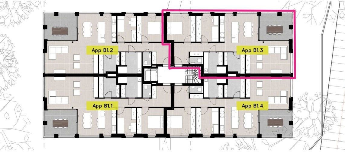 Modern en energiezuinig appartement met twee autostandplaatsen in het stadspark van Peer foto 21