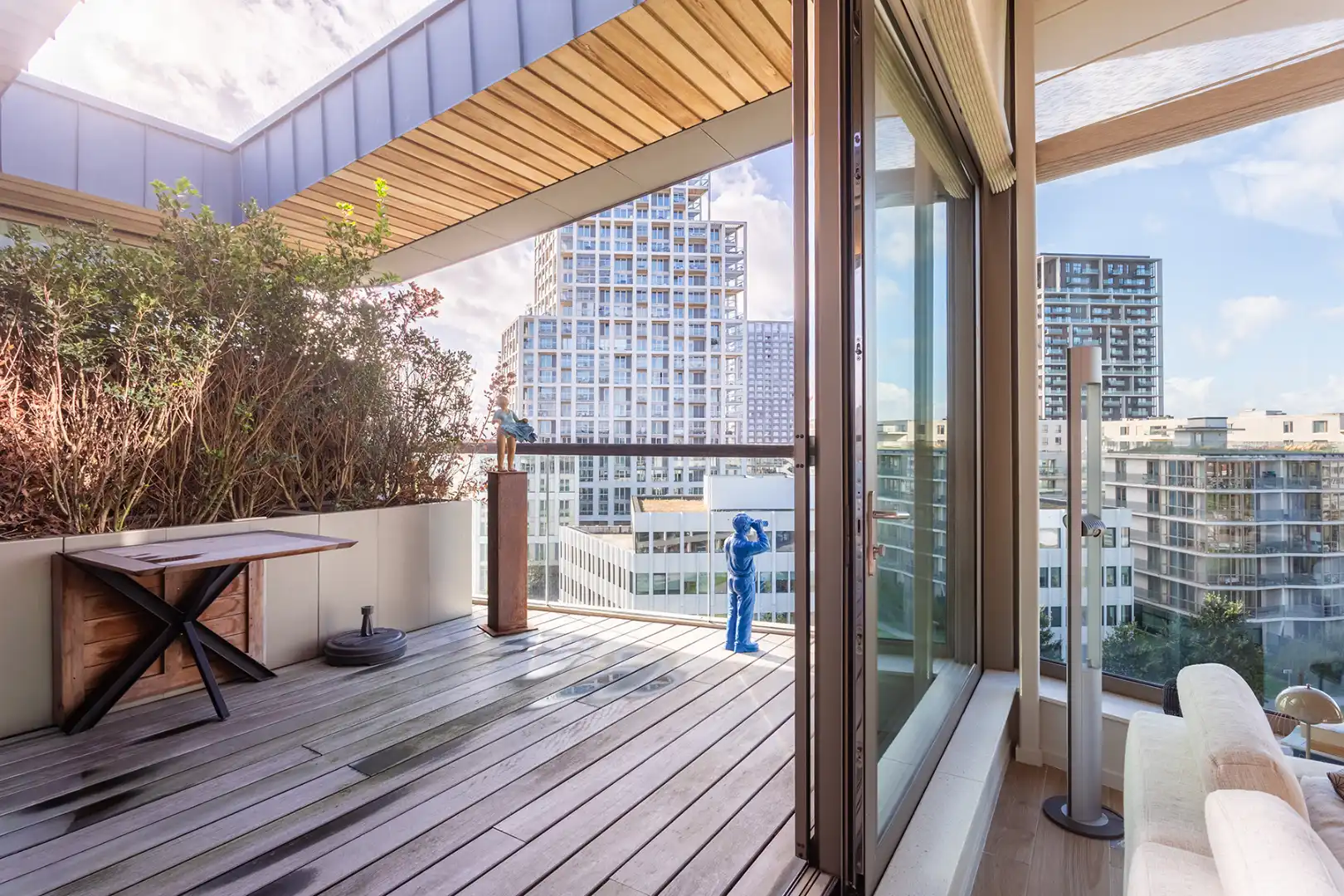 Penthouse met fenomenaal zicht, 2 slpk en 2 terrassen foto 18
