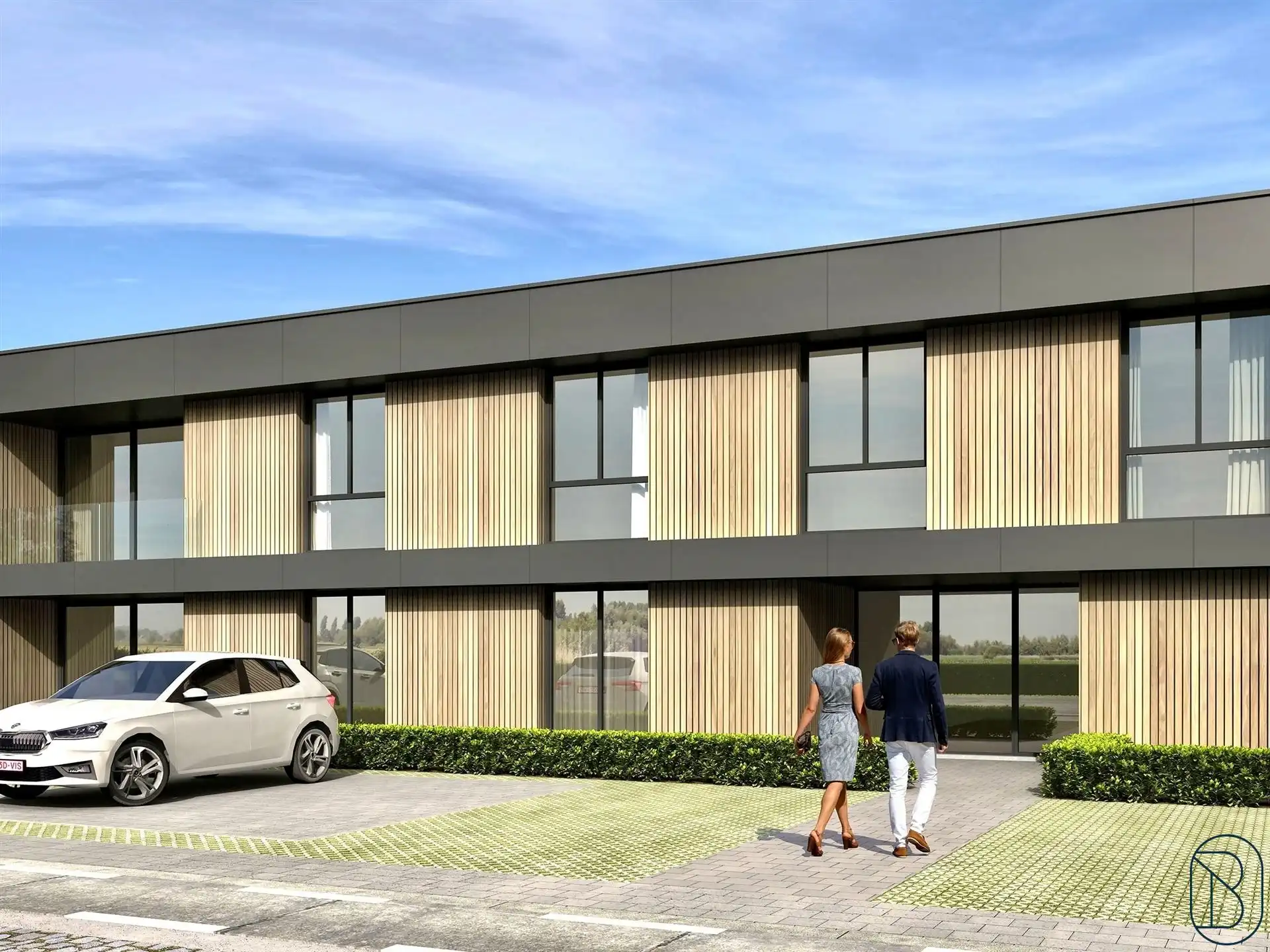 CASCO-gebouw met 12 app en terrassen, goed gelegen foto 6