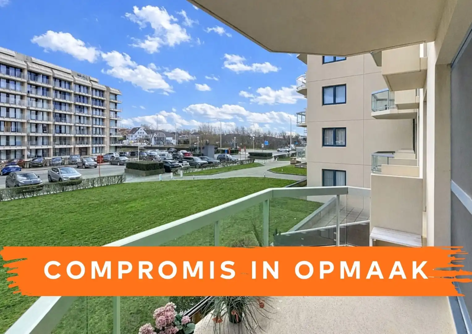 Appartement met zuidgericht terras nabij het strand te Nieuwpoort foto {{pictureIndex}}