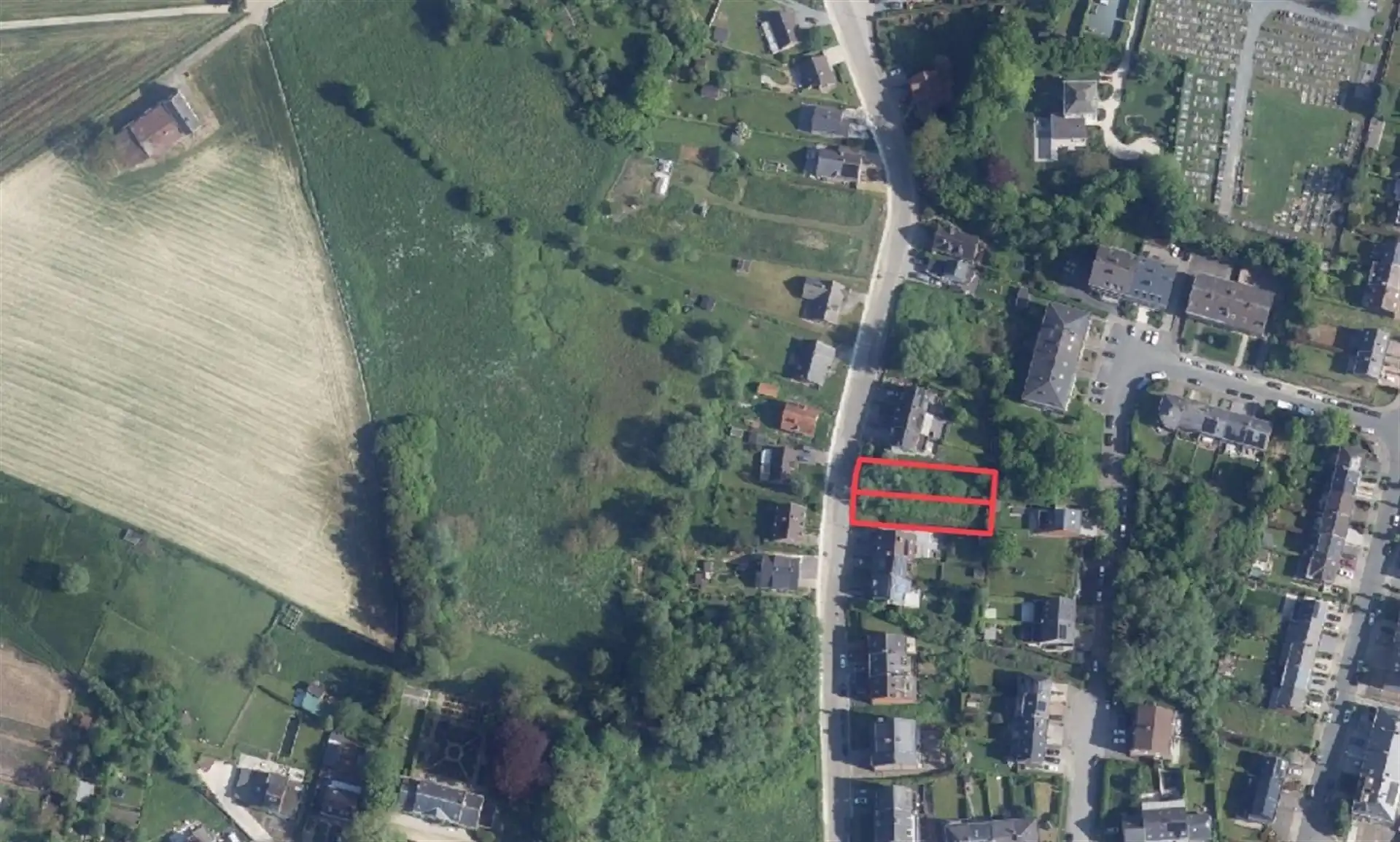 Bouwgrond te koop in Zellik - ideale ligging voor halfopen bebouwing  foto 2