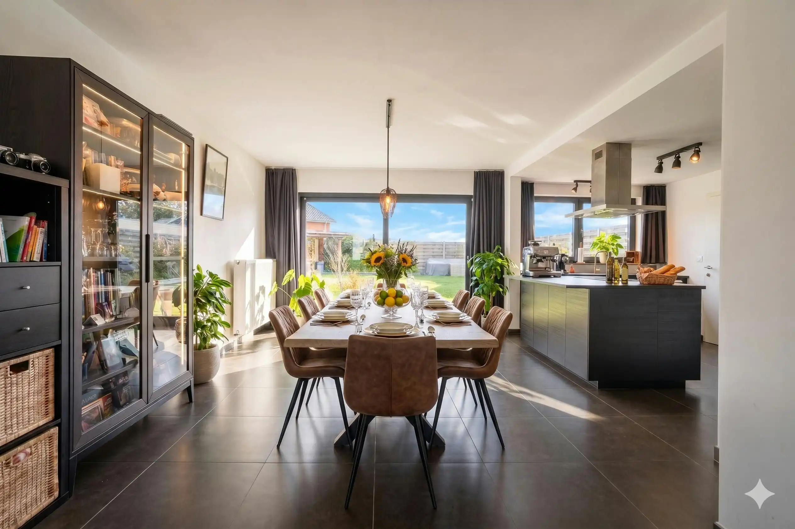 Moderne en instapklare gezinswoning met tuin in Koolskamp foto 2