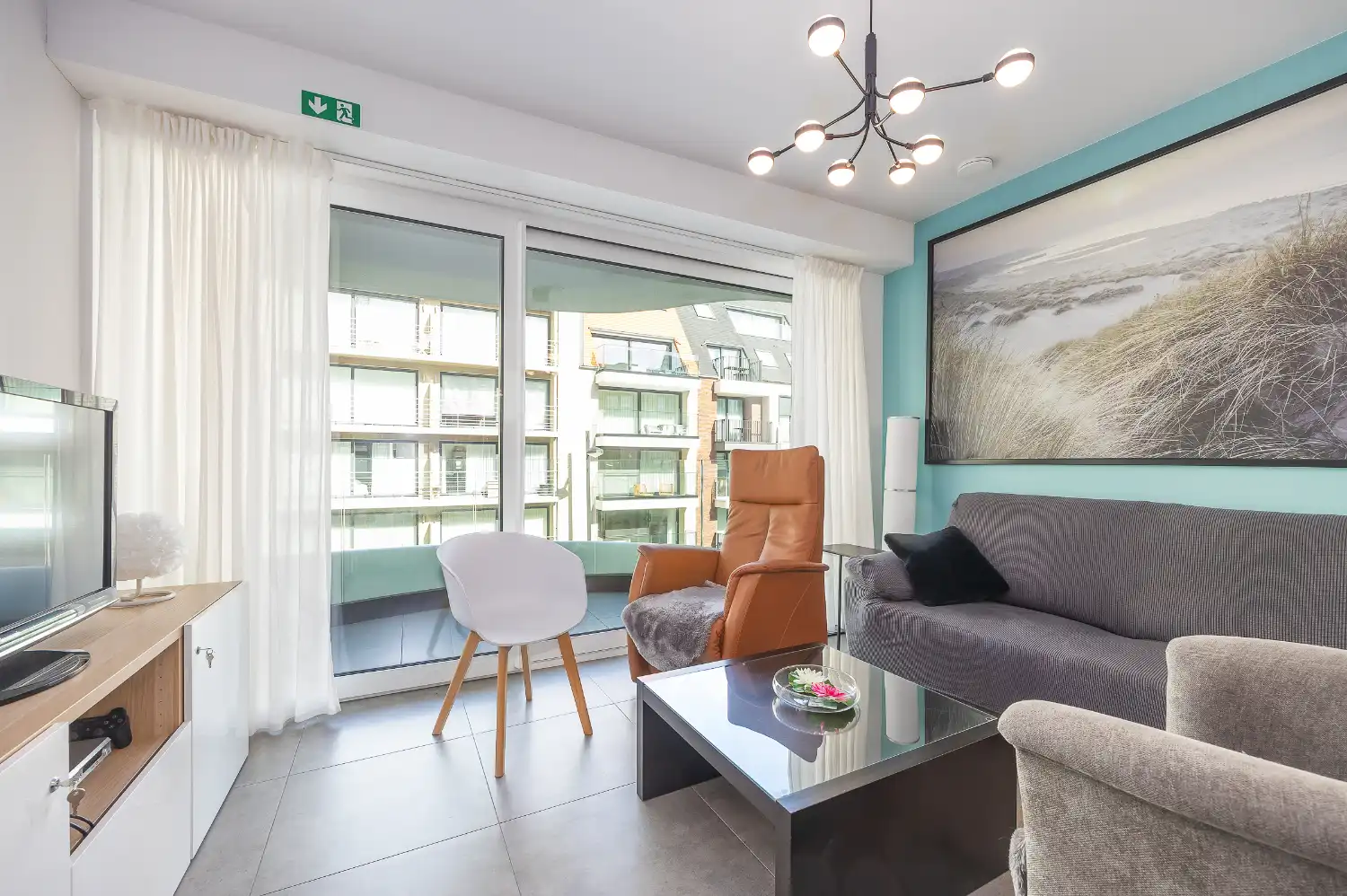 Prachtig 2- slpk. appartement in het centrum van Middelkerke in gloednieuw gebouw. foto 3