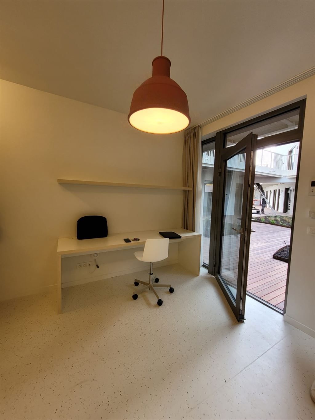 Prachtige hoogwaardige nieuwbouw studentenkamer in hartje Leuven.  foto 4
