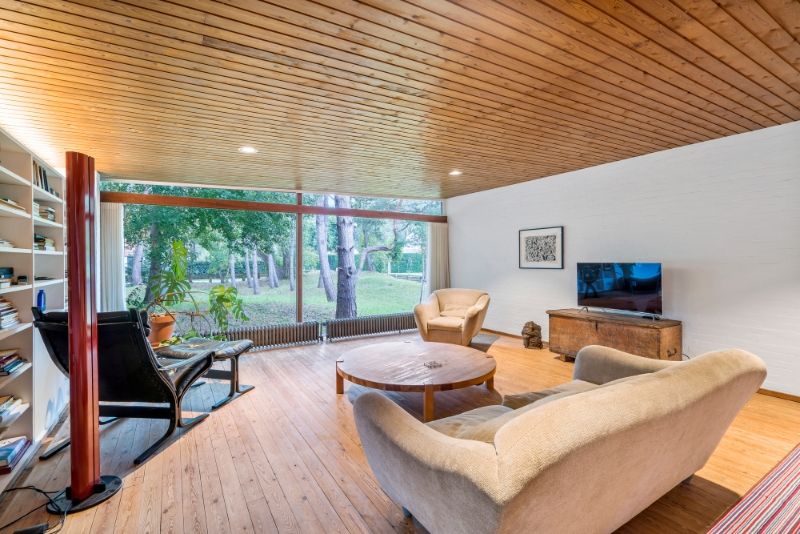 Beschermde modernistische villa op 3146m² gelegen in de Simli-wijk te Nieuwpoort-Bad. foto 8