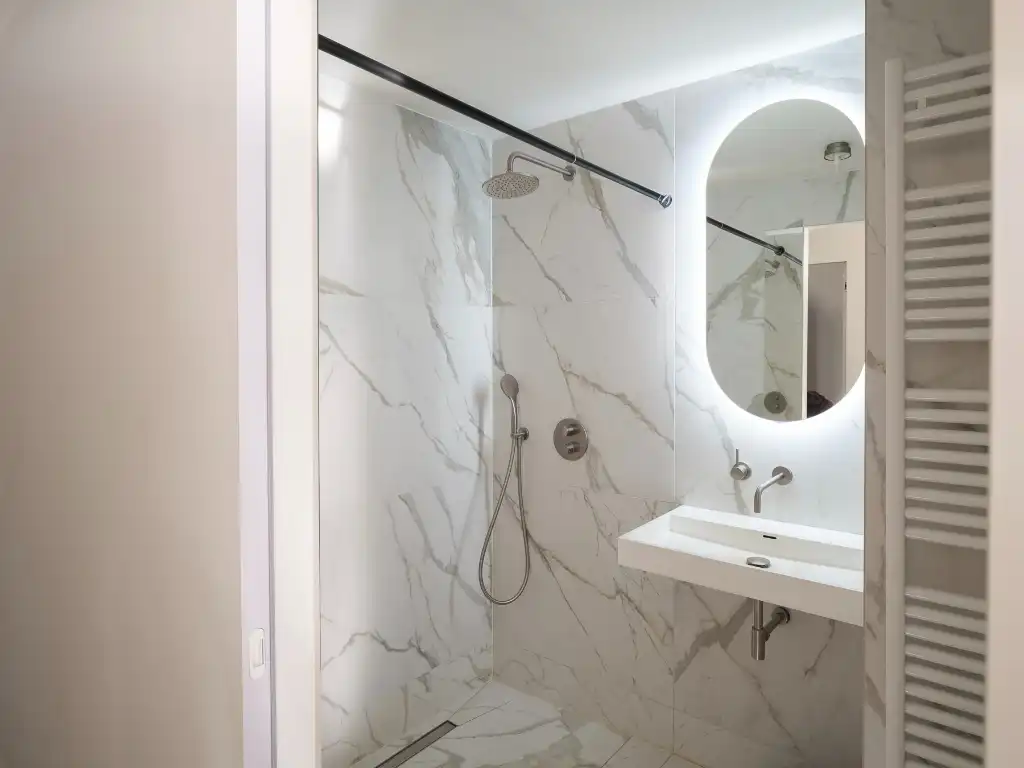 Luxueus 1-slaapkamerappartement met EPC A-score en zonnig terras aan de Nieuwe Dokken foto 6