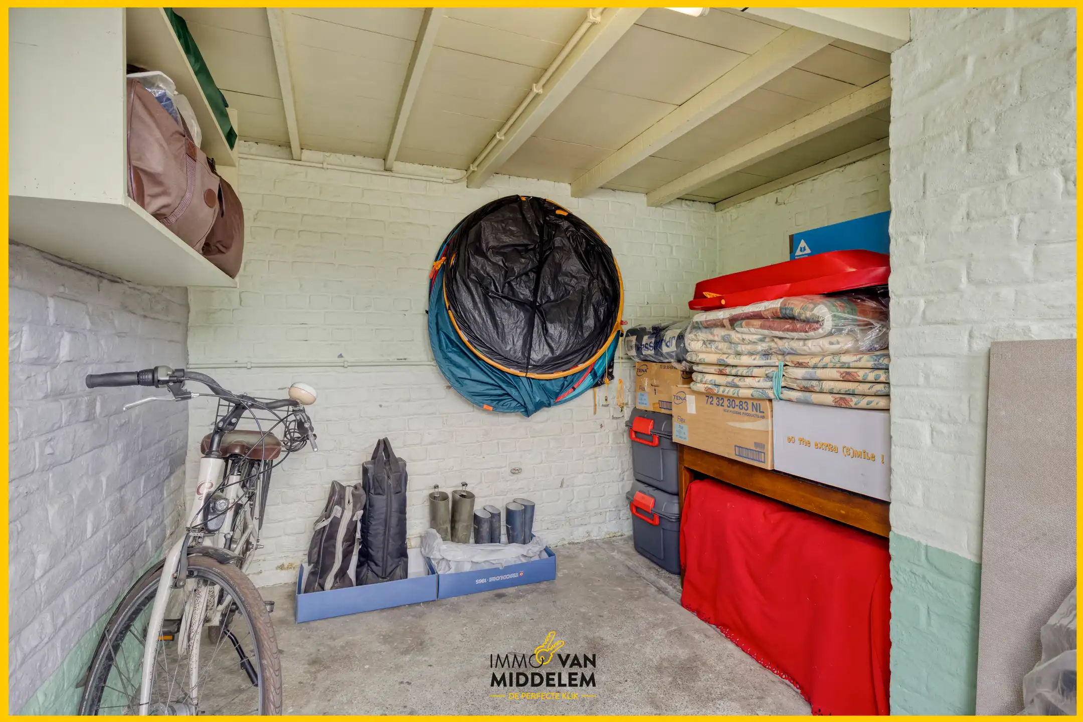 GOED ONDERHOUDEN 3-GEVELWONING MET 3 KAMERS, GARAGE EN TUIN foto 18