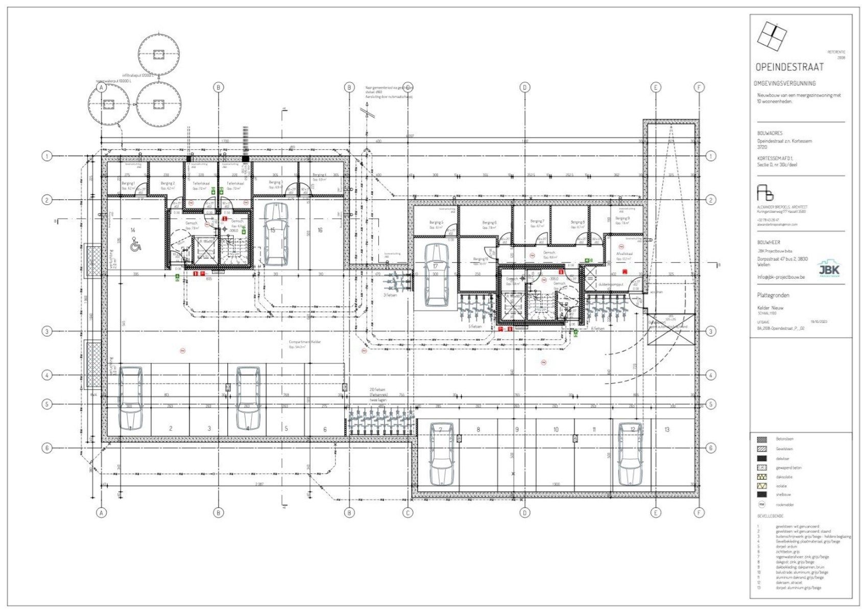 Residentie Van Bellis: Nieuwbouwappartement op de eerste verdieping met 2 slaapkamers in Kortessem, 88 m² bewoonbare oppervlakte en terras van 24 m² inclusief ondergrondse parkeerplaats en berging. foto 4