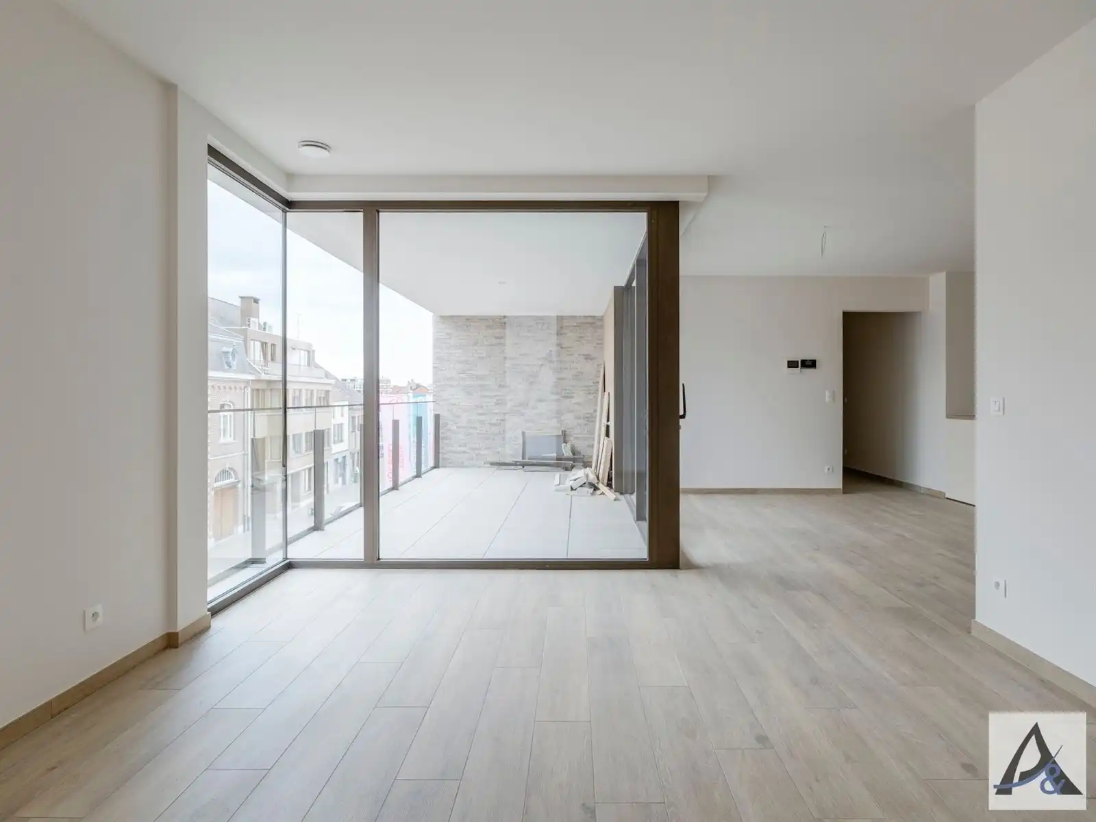 Nieuwbouwappartement 105m² met terras van 16,49m² (2 slpk) foto 14