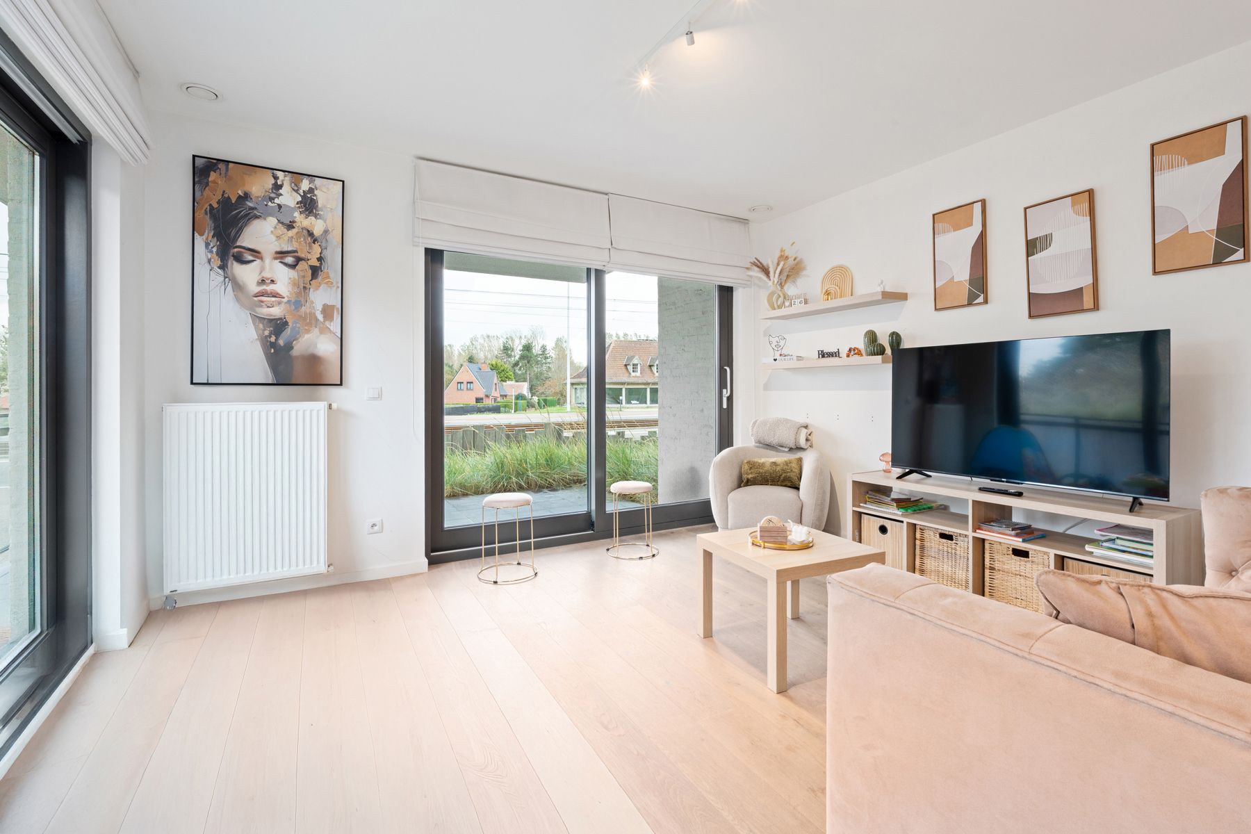 Gelijkvloers appartement 1 slaapkamer met terras te Koksijde foto 2