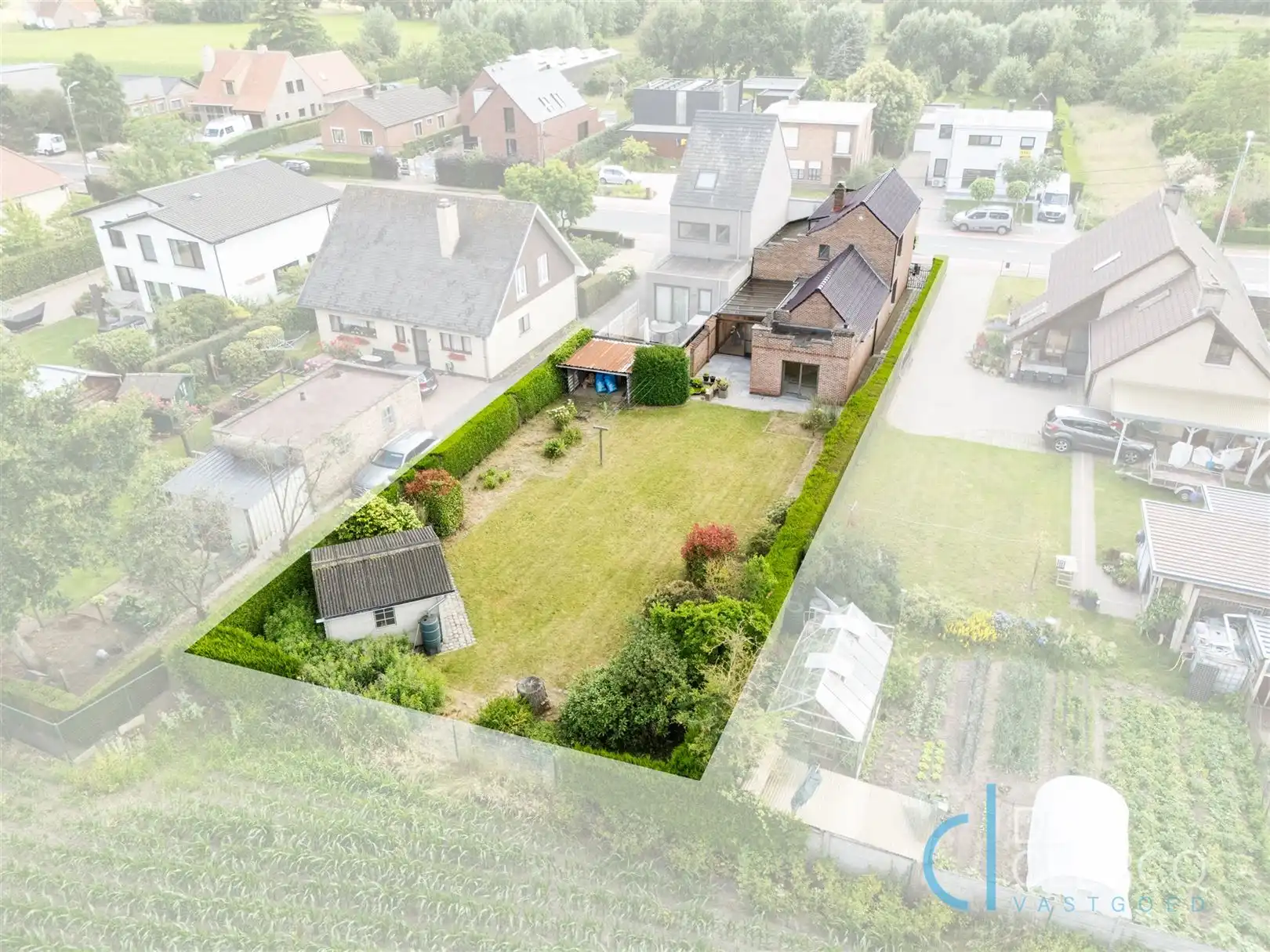 Woning met goed onderhouden tuin te koop in groot Lochristi! foto 17