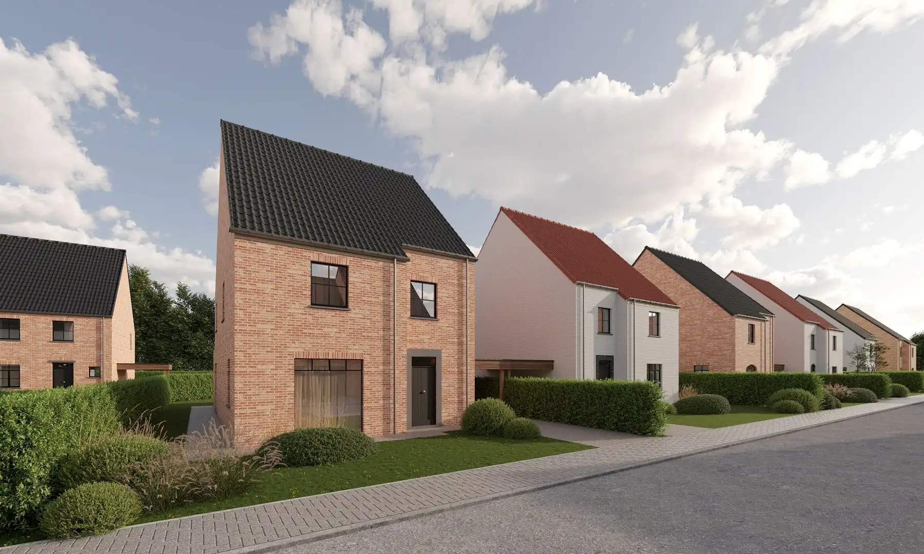 Unieke residentiële verkaveling in het centrum van Gistel foto 4