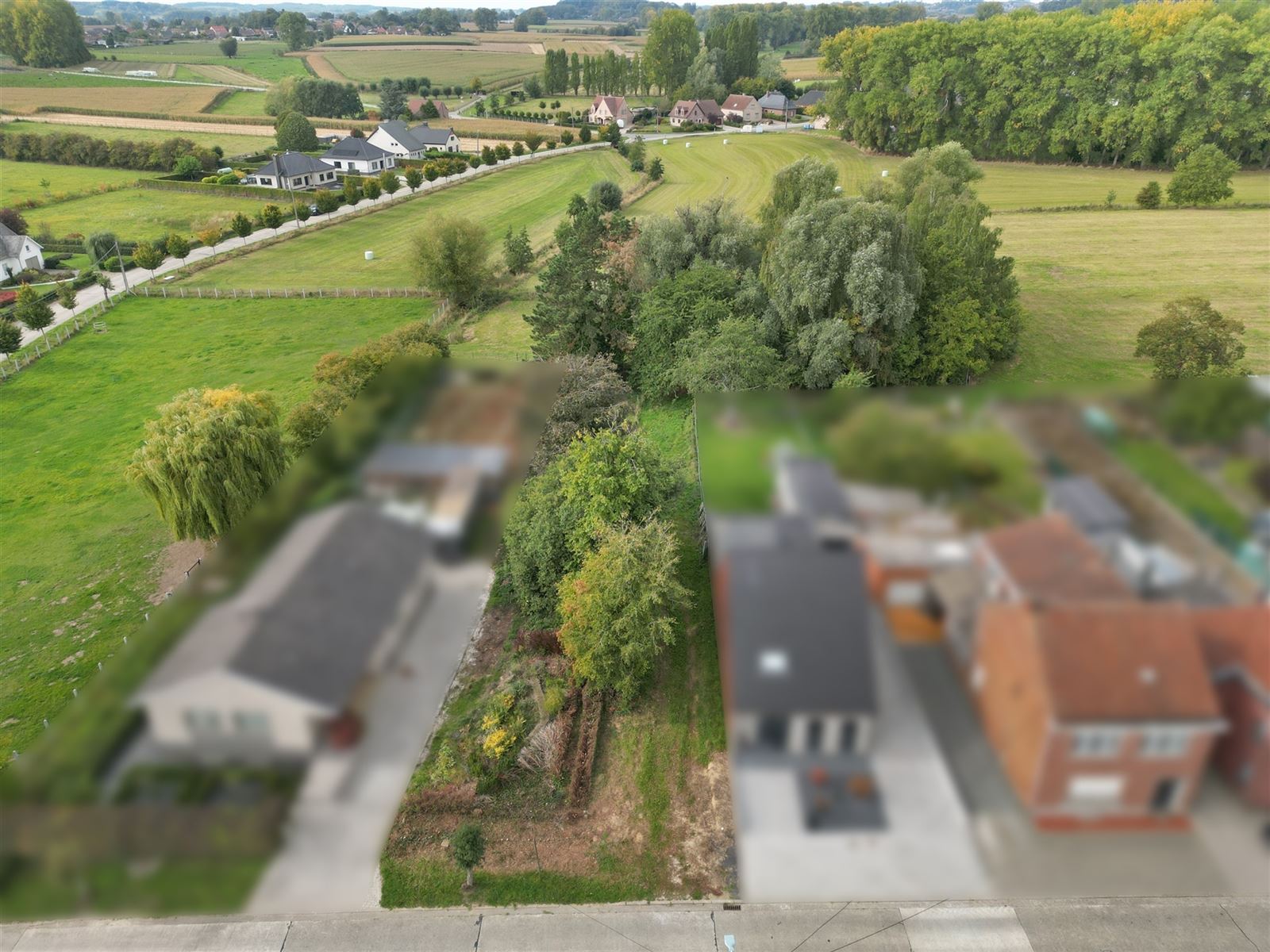 Landelijk gelegen bouwgrond voor halfopen bebouwing foto 2