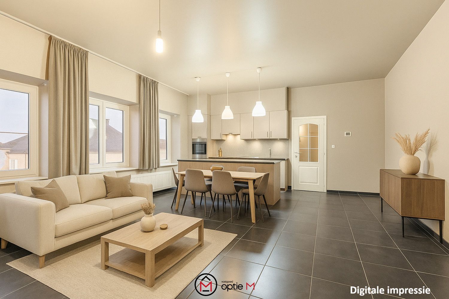 Appartement in Bilzen met twee parkeerplaatsen foto {{pictureIndex}}