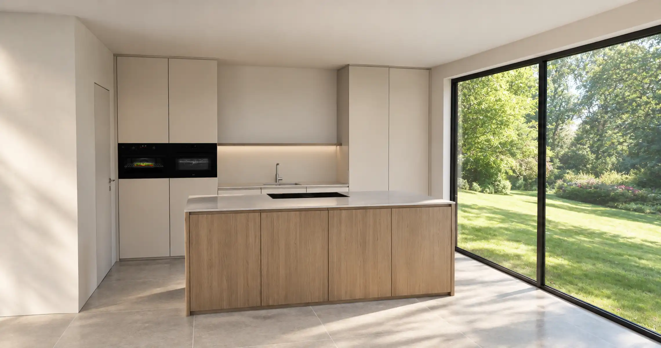 Een nieuwbouwwoning met 4 slaapkamers, tuin en garage. foto 6