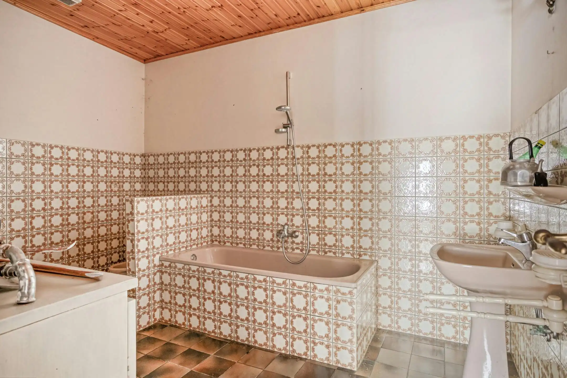 Deels te renoveren villa of tweewoonst met parktuin in Boom foto 26