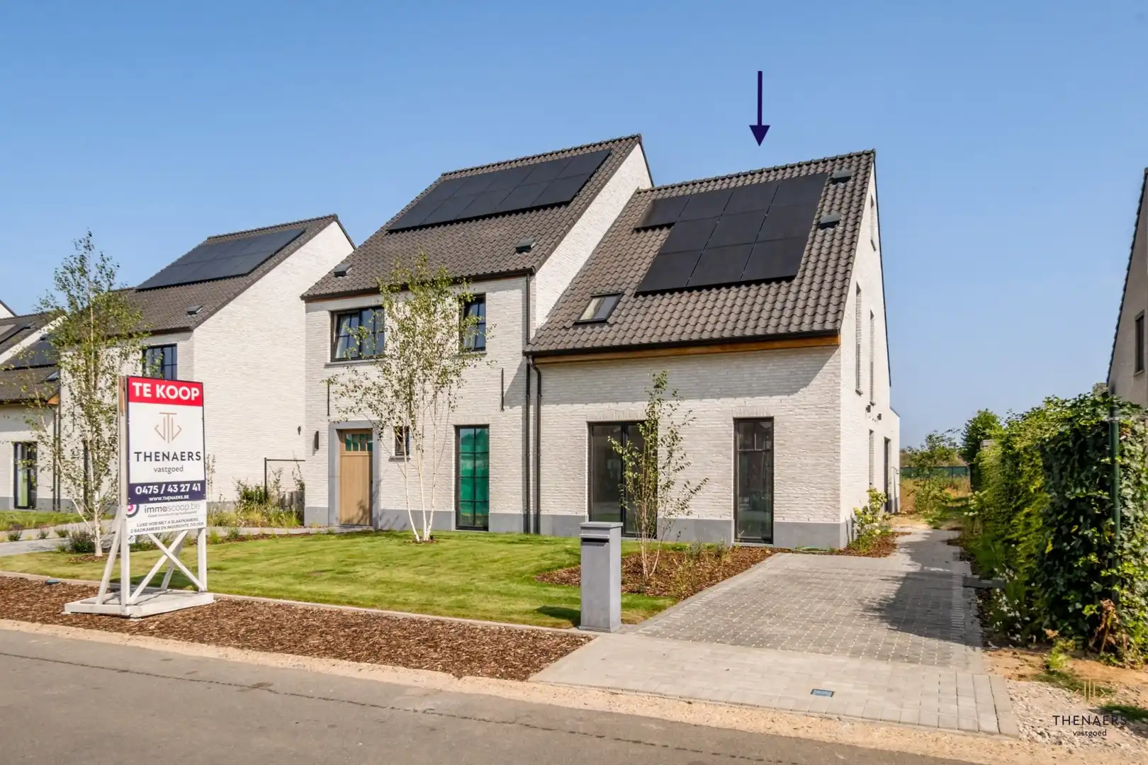 LOT 8 - Instapklare "luxe" en "energiezuinige" nieuwbouwwoning met 4 slaapkamers en 2 badkamers. foto {{pictureIndex}}