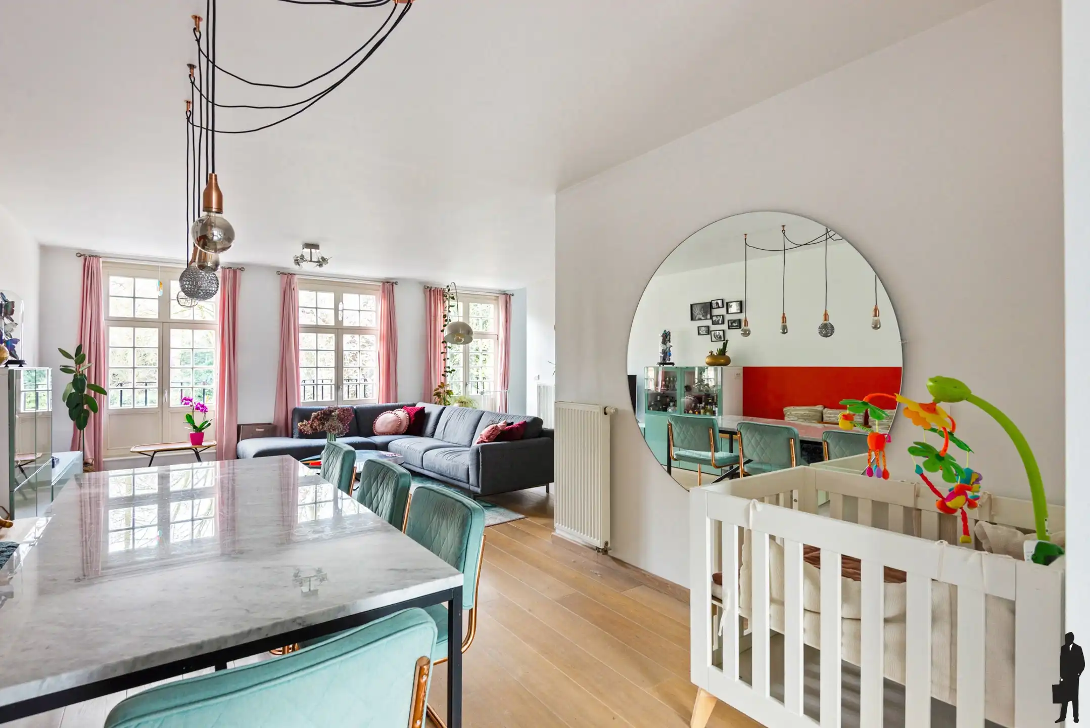 Duplex appartement met terras in het centrum van Kontich foto 5