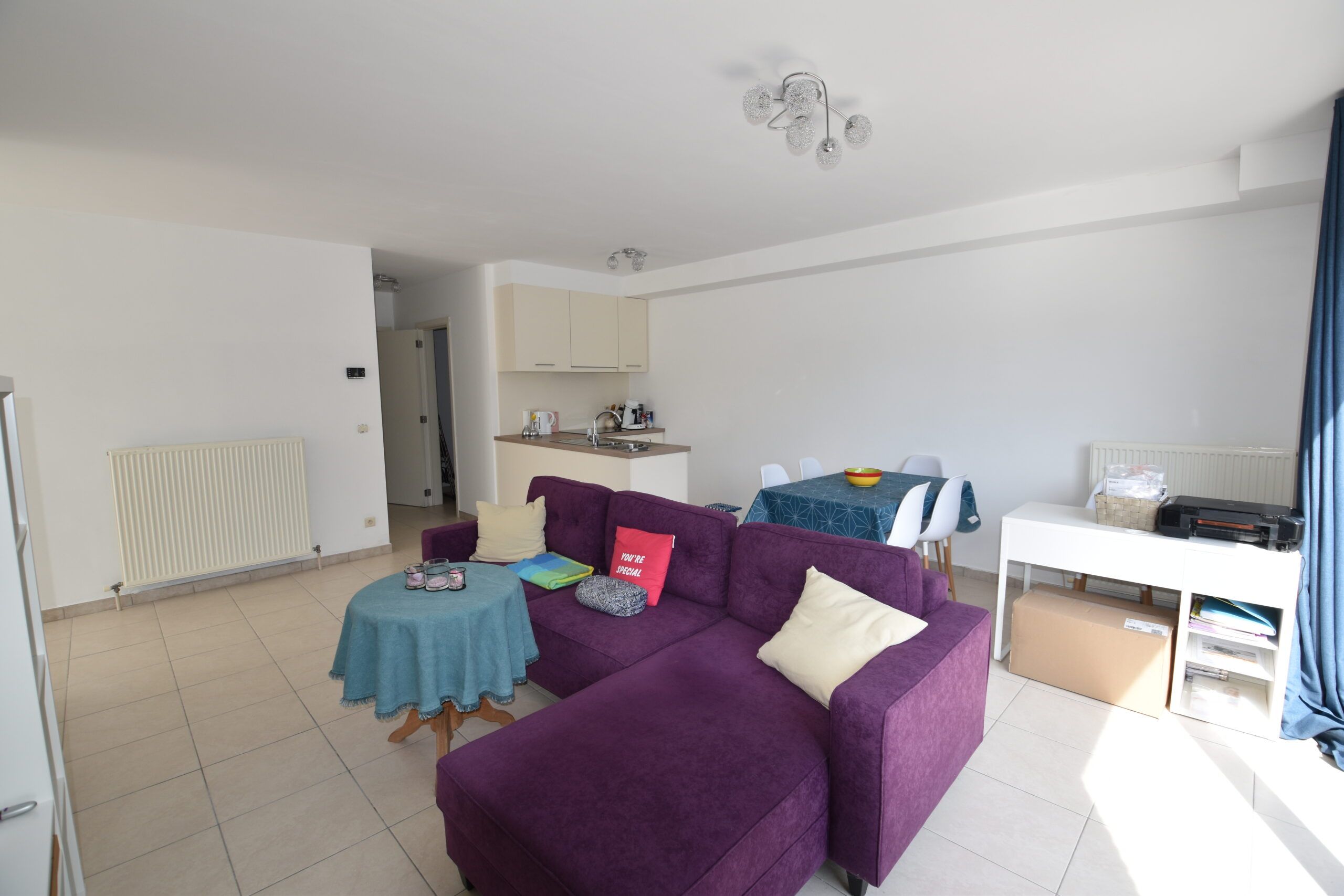 Instapklaar gelijkvloers appartement met zonnig terras en carport te huur foto 3