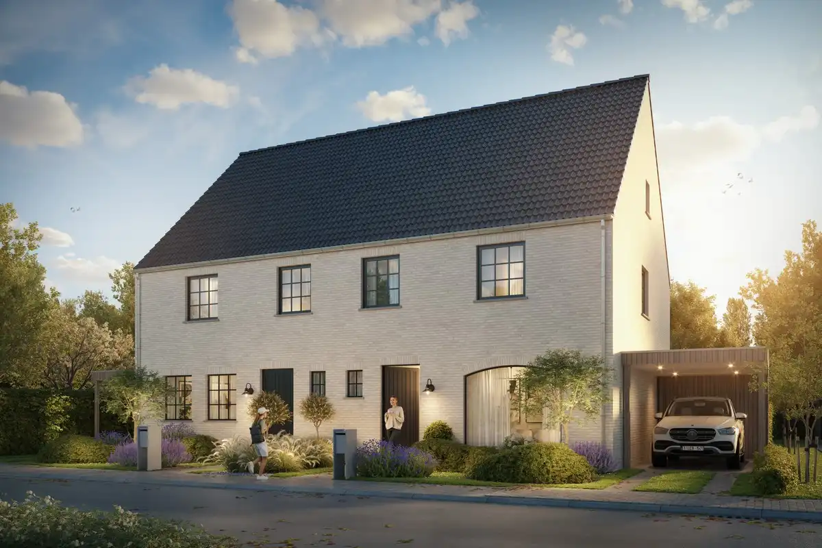 Energiezuinig wonen op een toplocatie in Beernem foto {{pictureIndex}}