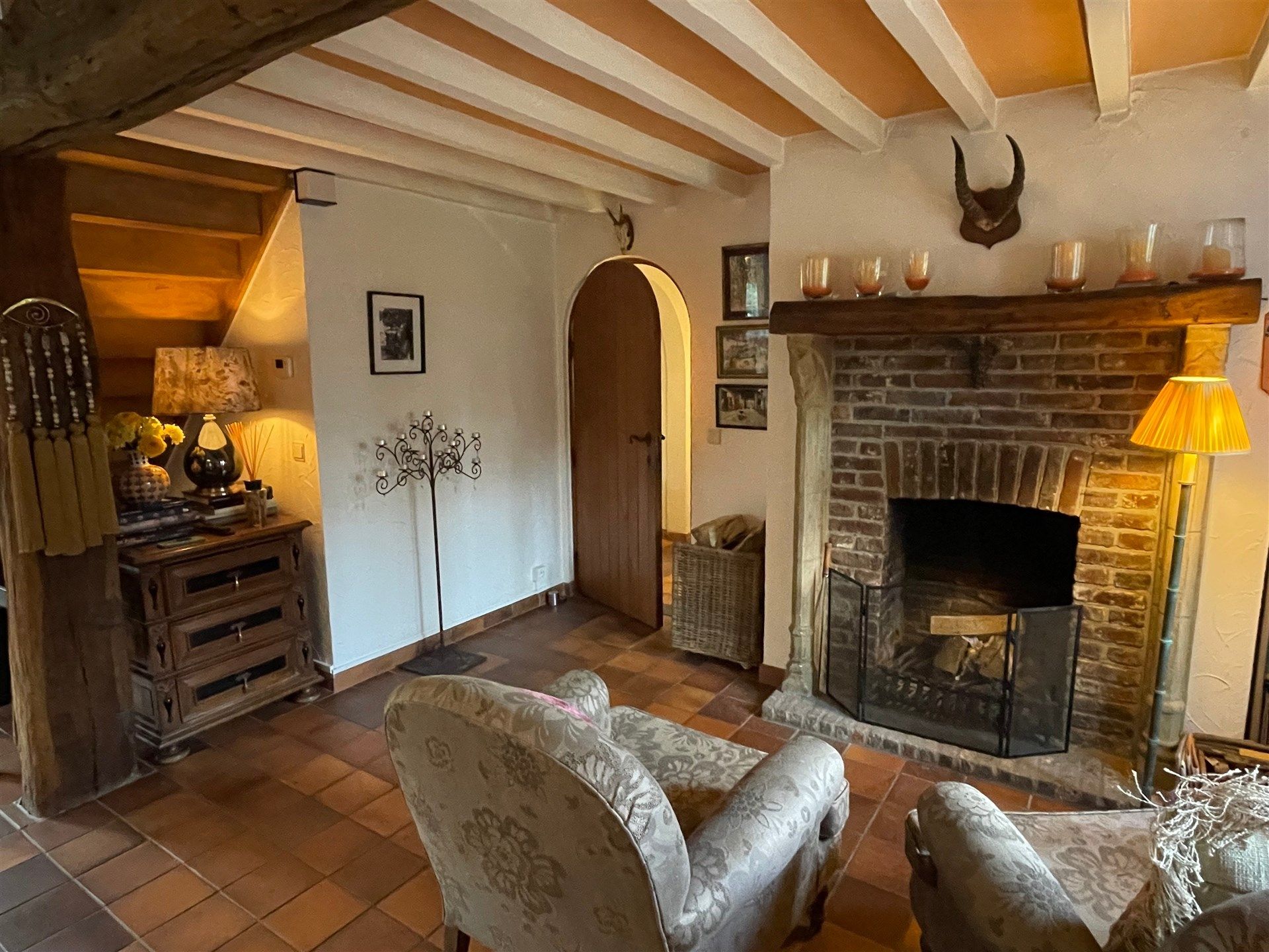 Prachtig midden in het groen gelegen villa in landelijke stijl met tuin en garage. foto 3