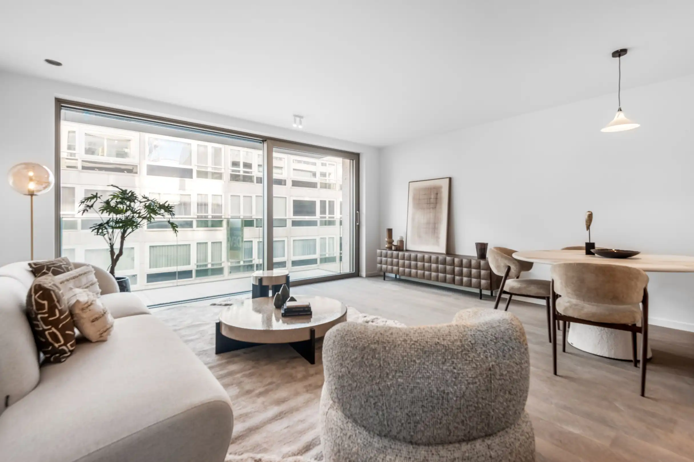 Zuidgericht nieuwbouw appartement gelegen op de Kustlaan vlakbij het Driehoeksplein foto 4