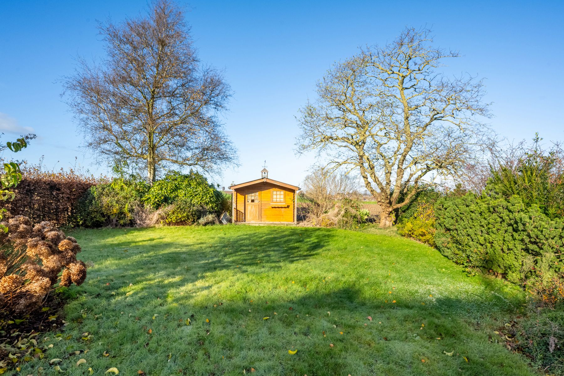 Statige halfopen bebouwing grote tuin&uitzicht op de velden foto 4