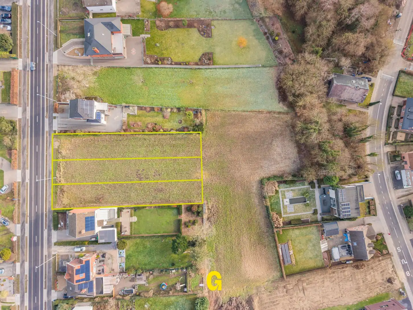 Projectgrond op 42a 34ca met mogelijkheden voor 5 halfopen woningen gelegen aan de Maastrichtersteenweg en Blaarstraat foto 3