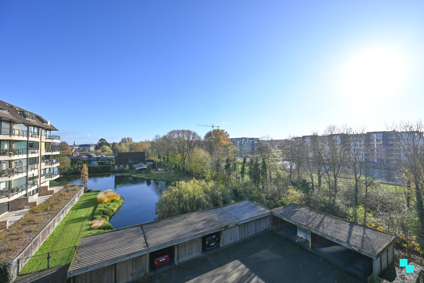 Energiezuinig dakappartement met panoramisch uitzicht te Izegem foto 13