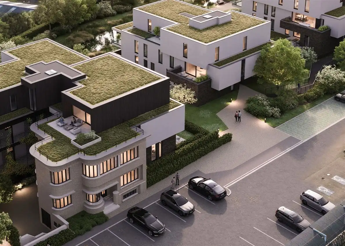 Gelijkvloers 3slk villa-appartement met westterras foto {{pictureIndex}}