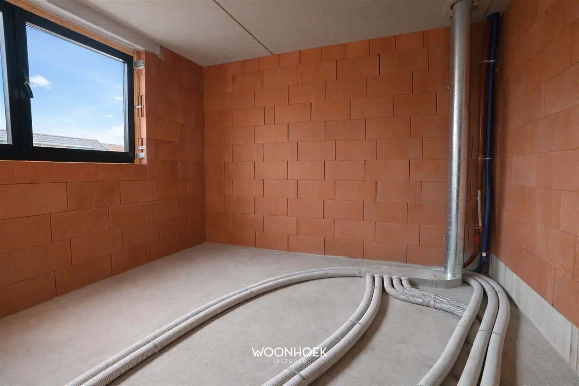 Nieuwbouwwoning (2026) in ruwbouw winddichte fase.  foto 6
