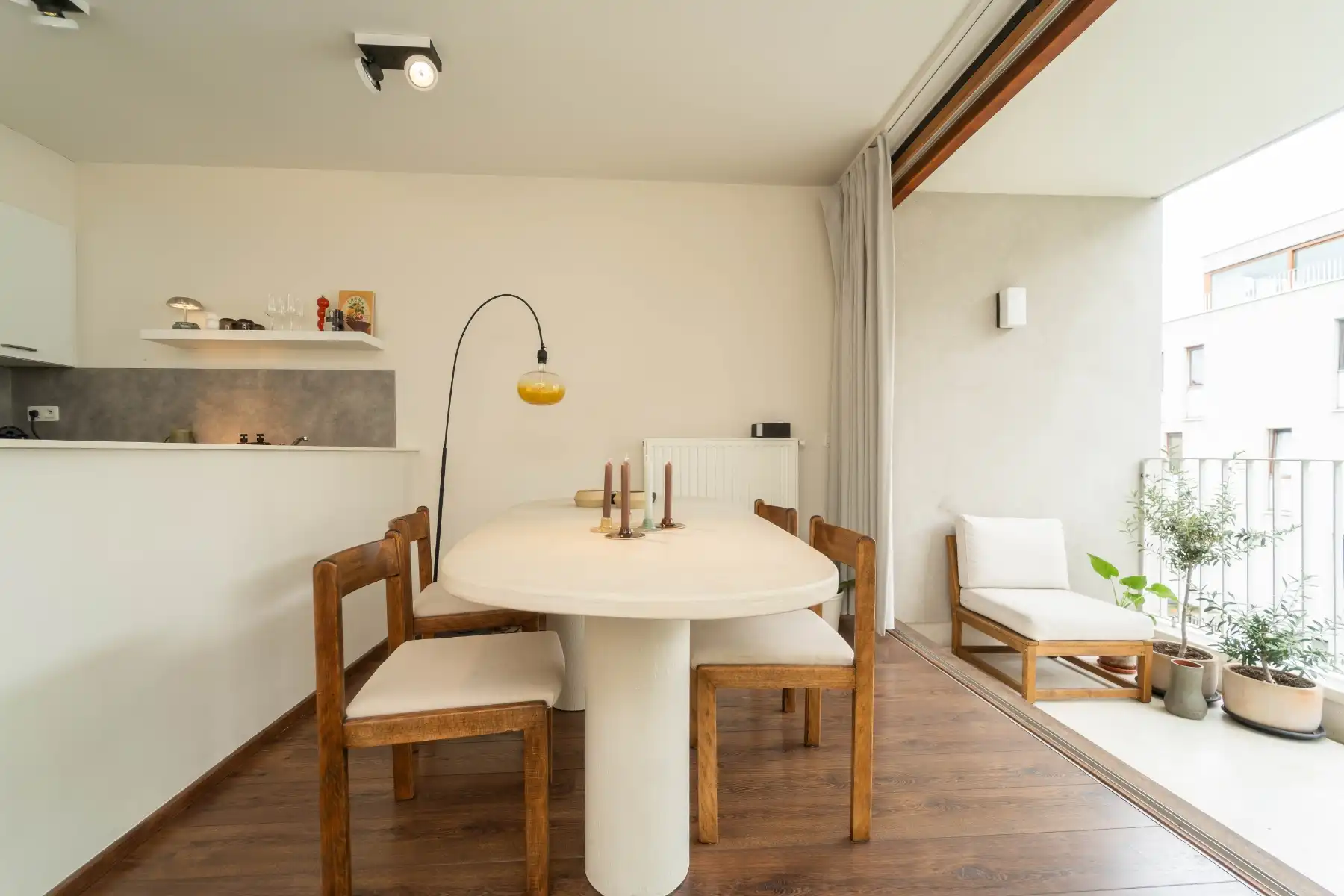 1-slaapkamerappartement met terras in centrum Gent foto 17
