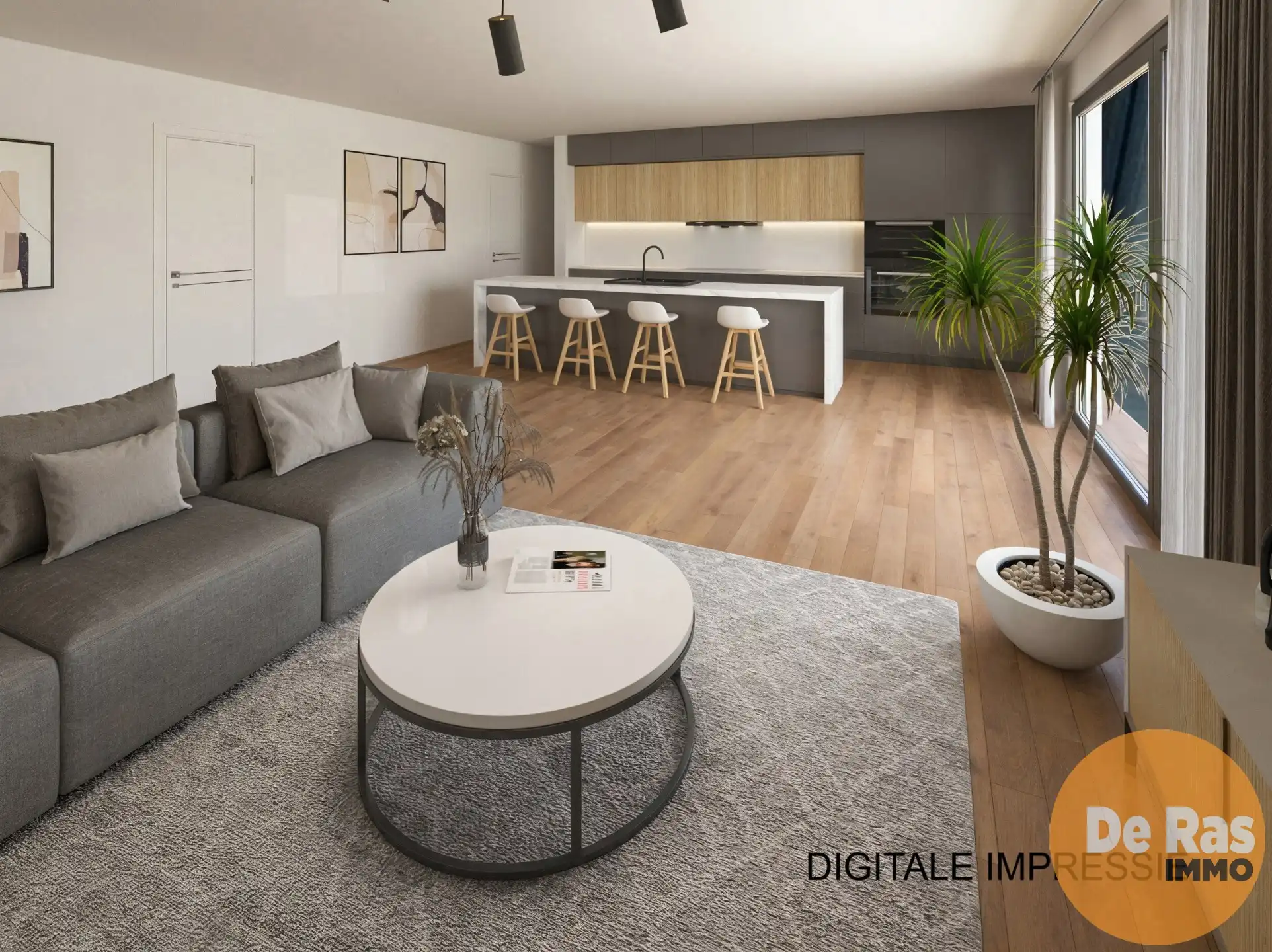 BURST -  Ruim 3 slaapkamer app met tuin en terras foto 4