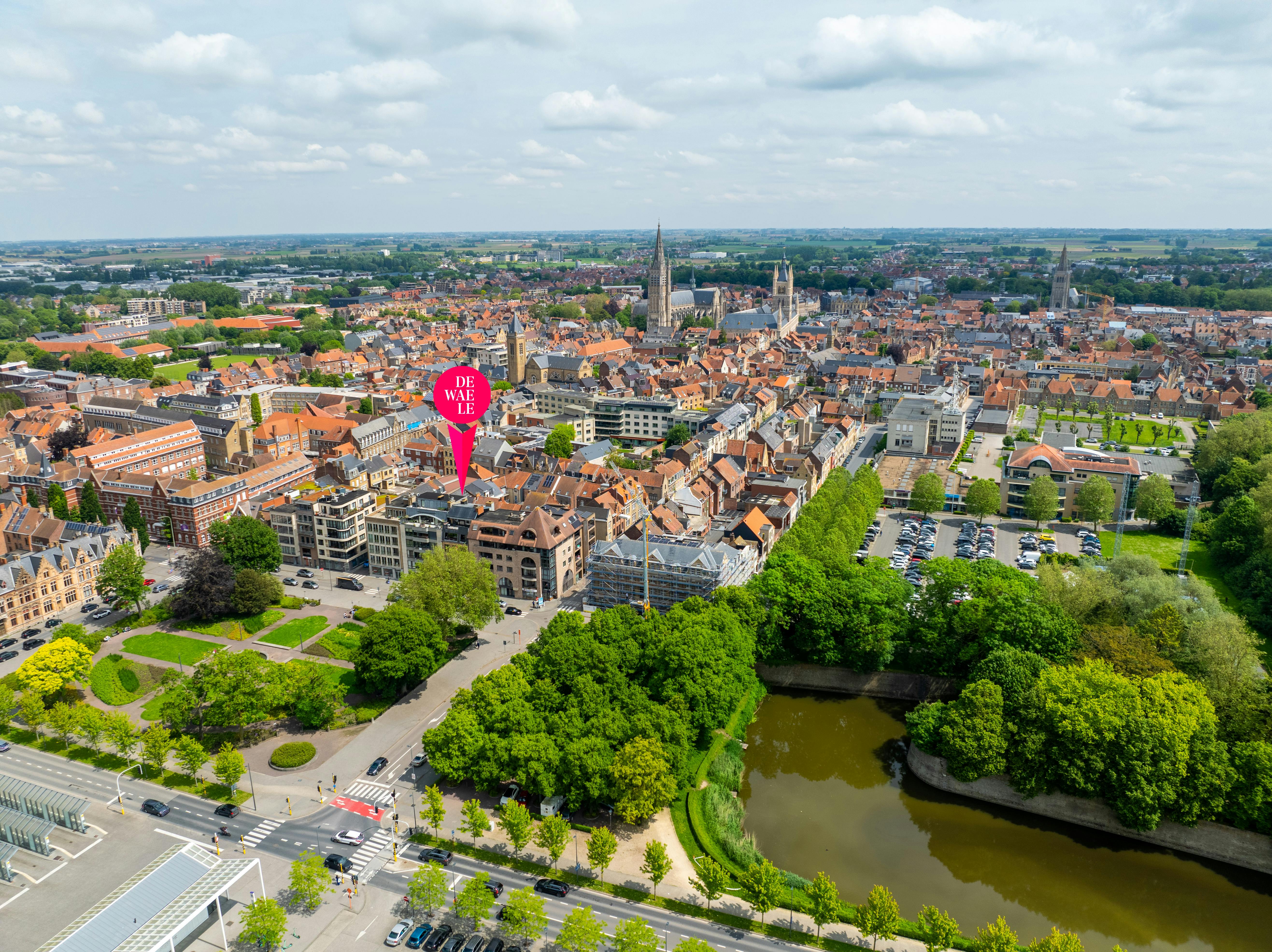 Hoofdfoto van de publicatie: Instapklaar appartement met perfect ZW-oriëntatie in Ieper 