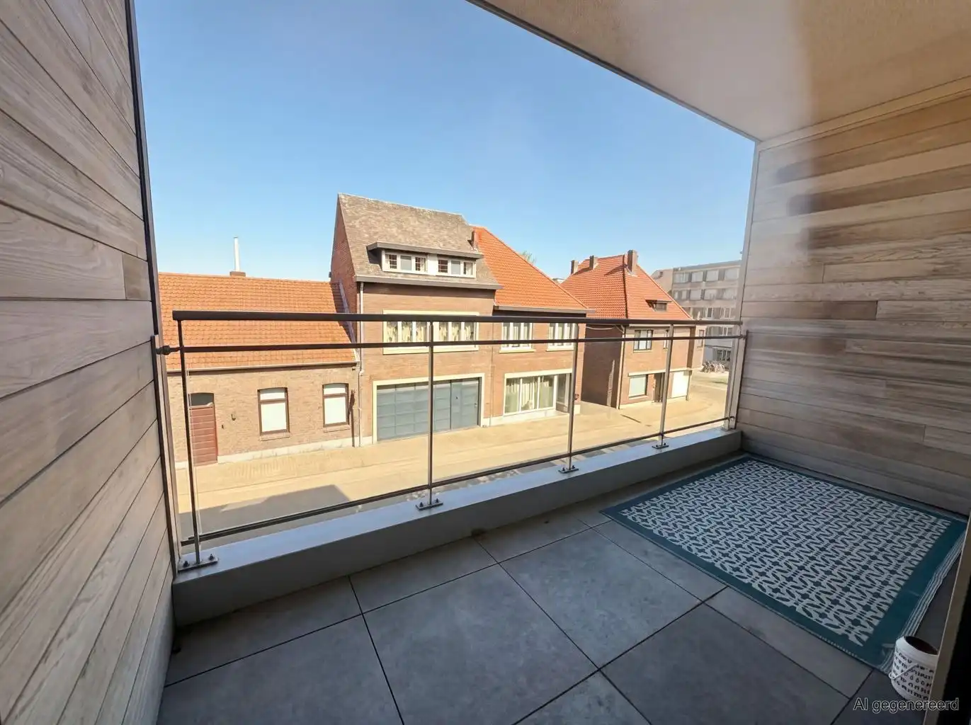 Ruim 1-slaapkamerappartement met 2 terrassen en autostaanplaats op een toplocatie in het centrum van Bree.  foto 5