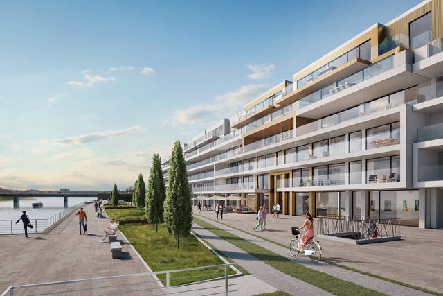 Nieuwbouwappartementen Rupelsky Boom : wonen aan het water foto {{pictureIndex}}