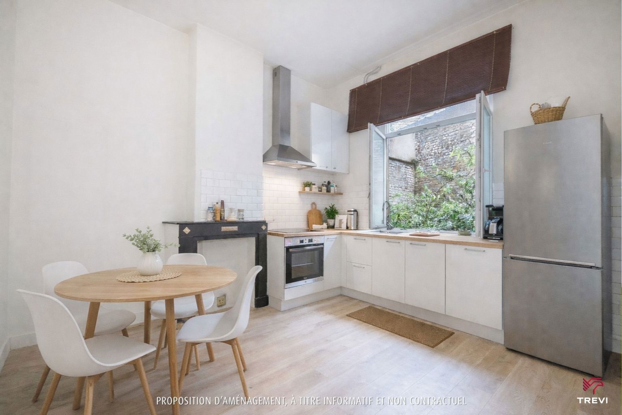 Ruwe duplexstudio om te transformeren, stadstuin foto 3