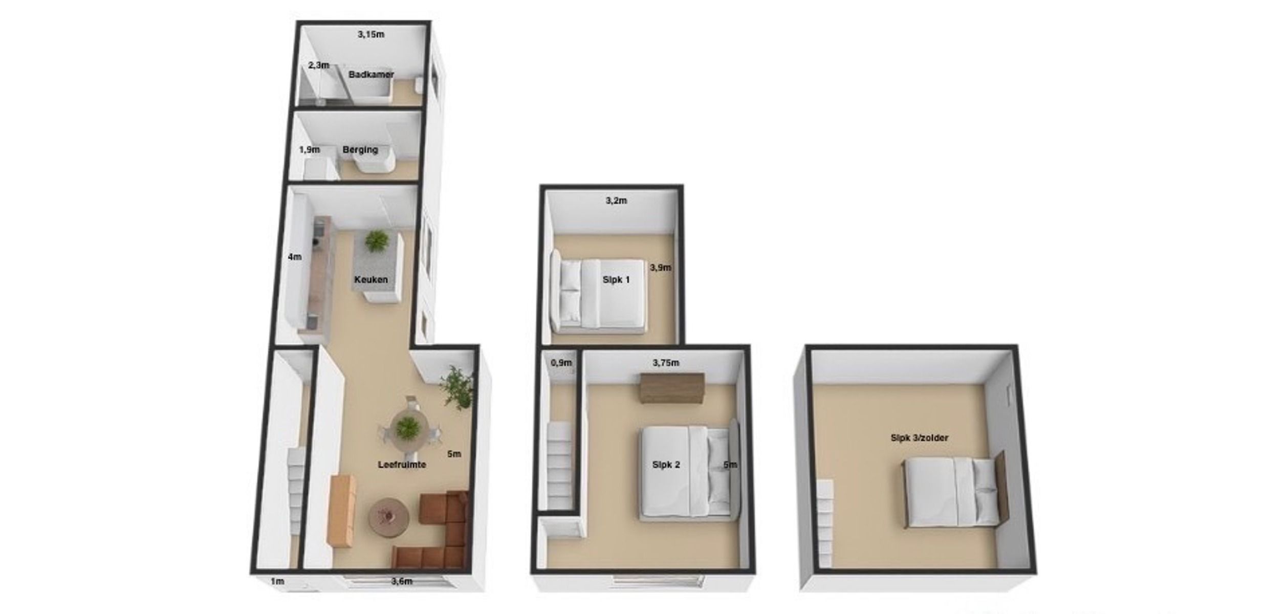 Rustig gelegen, charmante én instapklare woning met 2 SLPK! foto 14