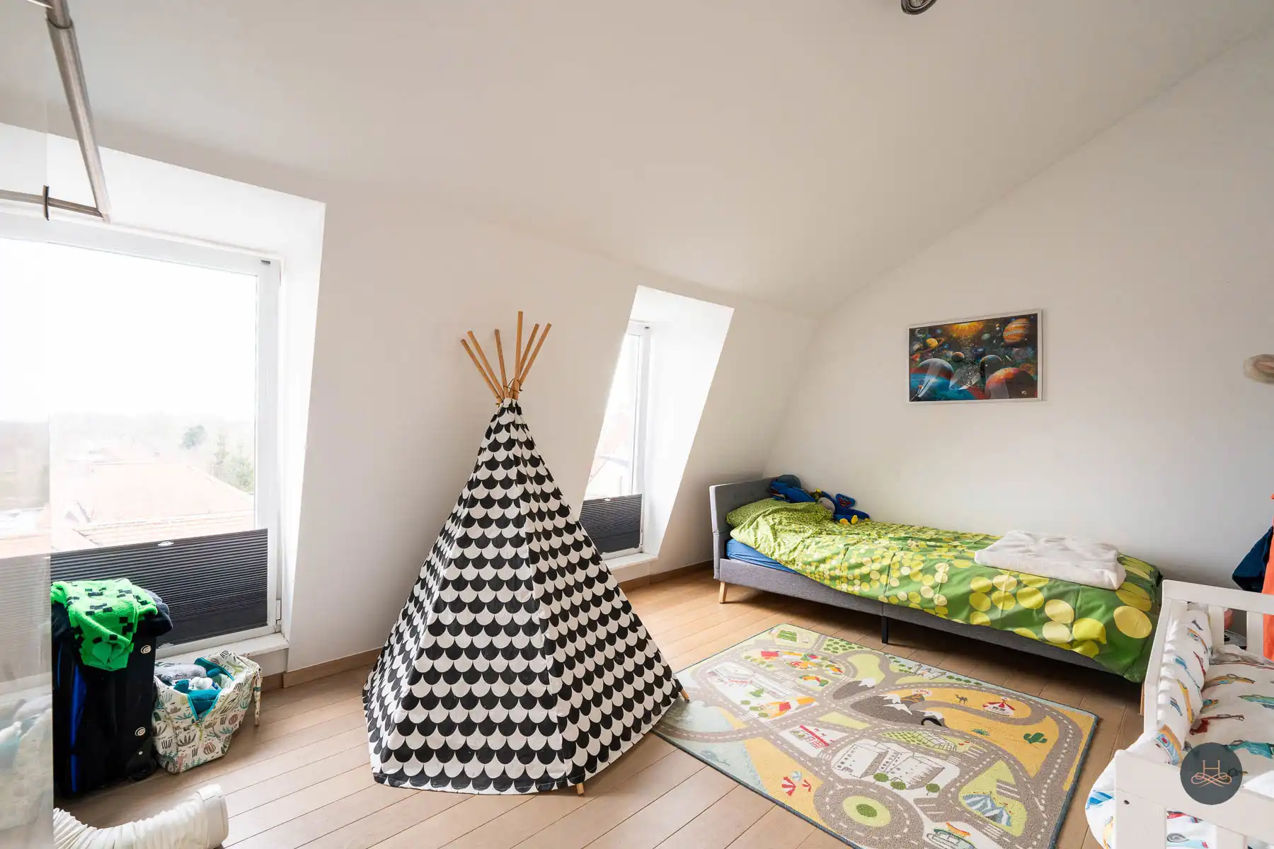 Zeer ruim duplex appartement in centrum Bonheiden foto 19