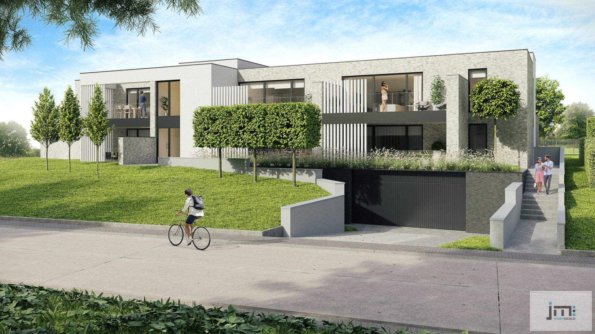 Luxueus gelijkvloers appartement met 2 slaapkamers en ruim terras foto 2