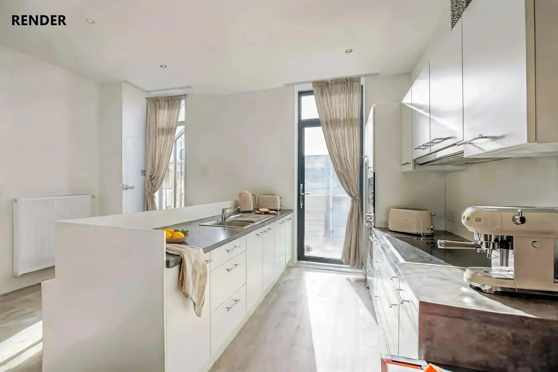 Stijlvol handelspand met kwalitatieve afwerking en charmant appartement met terras foto 22