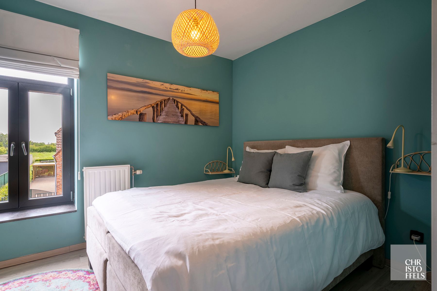 Appartement (113m²) in historische vierkantshoeve te Bilzen! foto 10