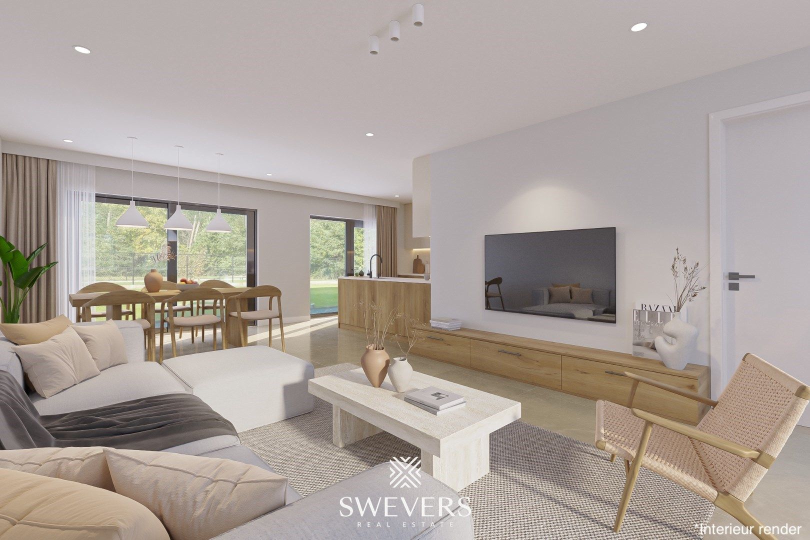 Ruime houtskeletbouwwoning (171 m²) op perceel van 3a 51ca foto 3