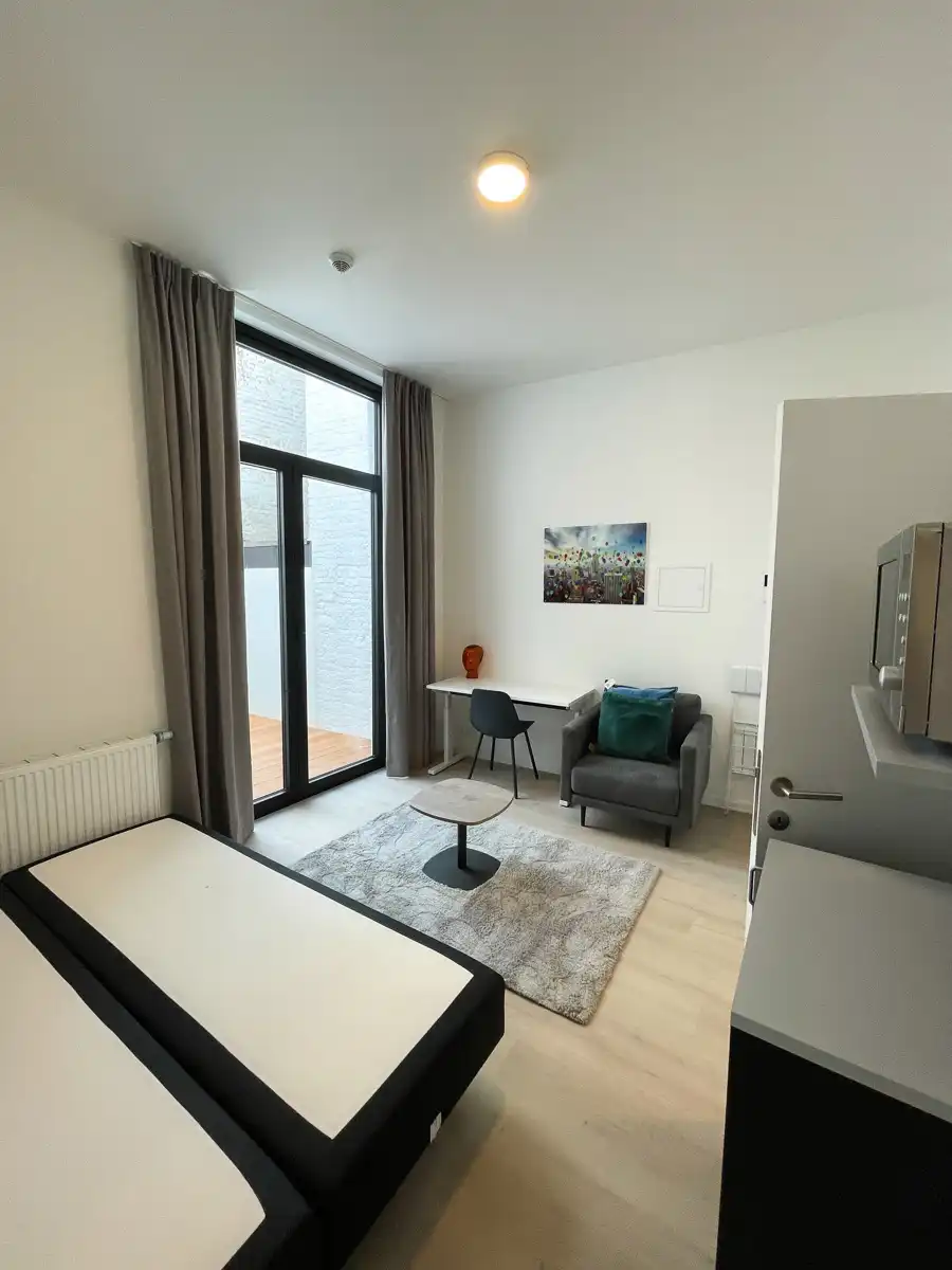 Kamer met terras Leuven Centrum foto 4