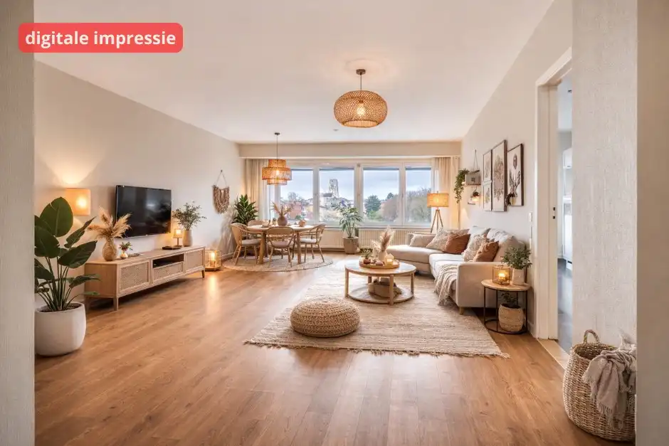 Ruim appartement aan de stadsrand foto 8