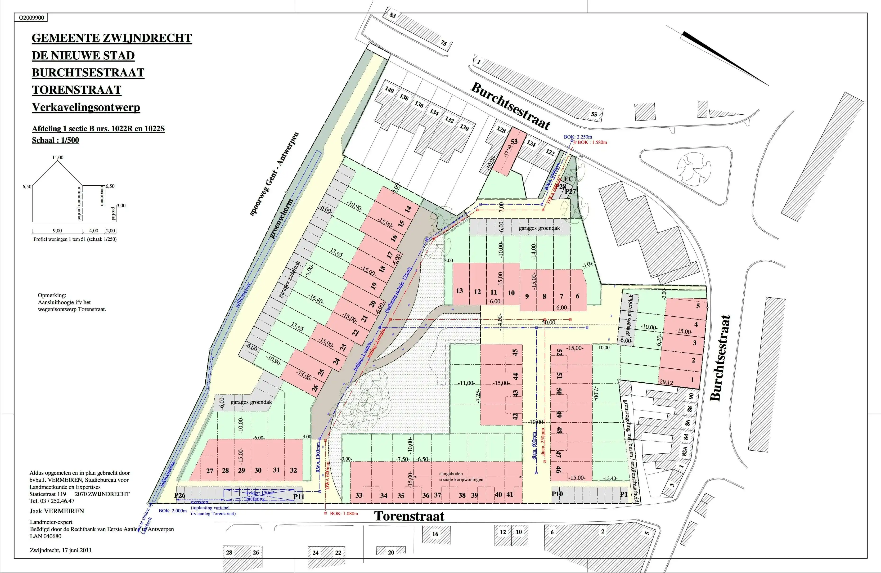 Bouwgrond in goed gelegen verkaveling te Zwijndrecht. foto 3