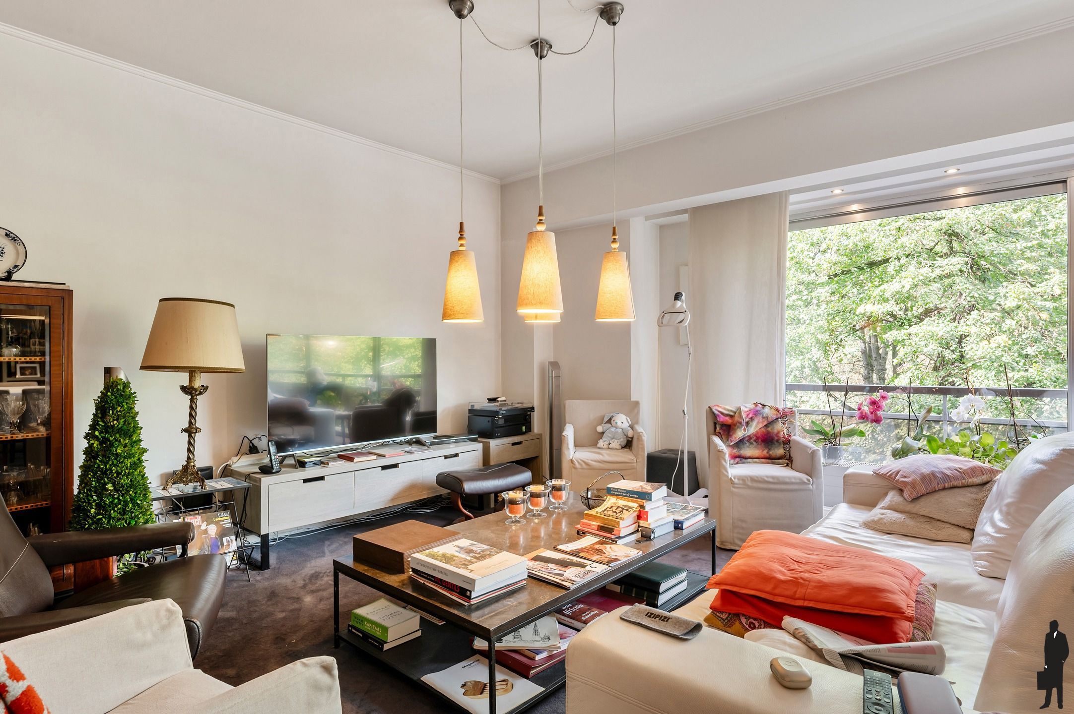 Riant en lichtrijk drieslaapkamerappartement aan het Albertpark - met terras en staanplaatsen foto 6